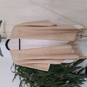 cream ose size sweater poncho shrug